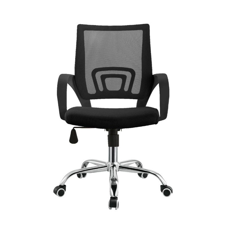 Silla Giratoria de Malla — Soporte Lumbar
