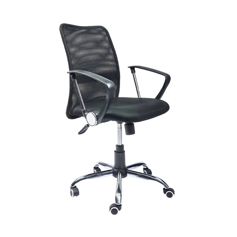 Silla Ergonómica de Malla — Respaldo Alto